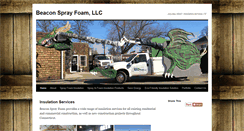 Desktop Screenshot of beaconsprayfoam.com