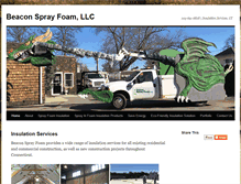 Tablet Screenshot of beaconsprayfoam.com